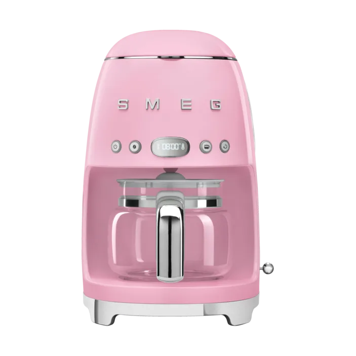 Smeg Smeg 50's Style kaffebryggare 10 koppar Rosa