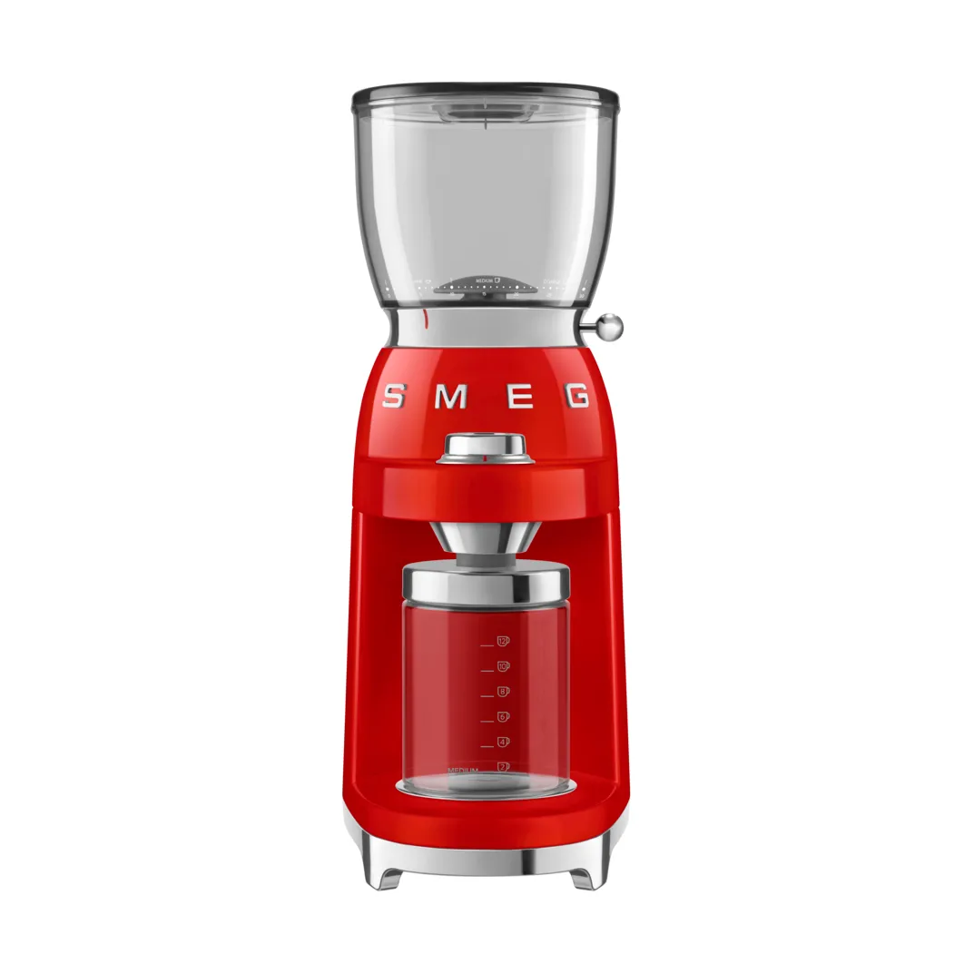 Smeg Smeg 50's Style kaffekværn med genanvendet materiale Rød