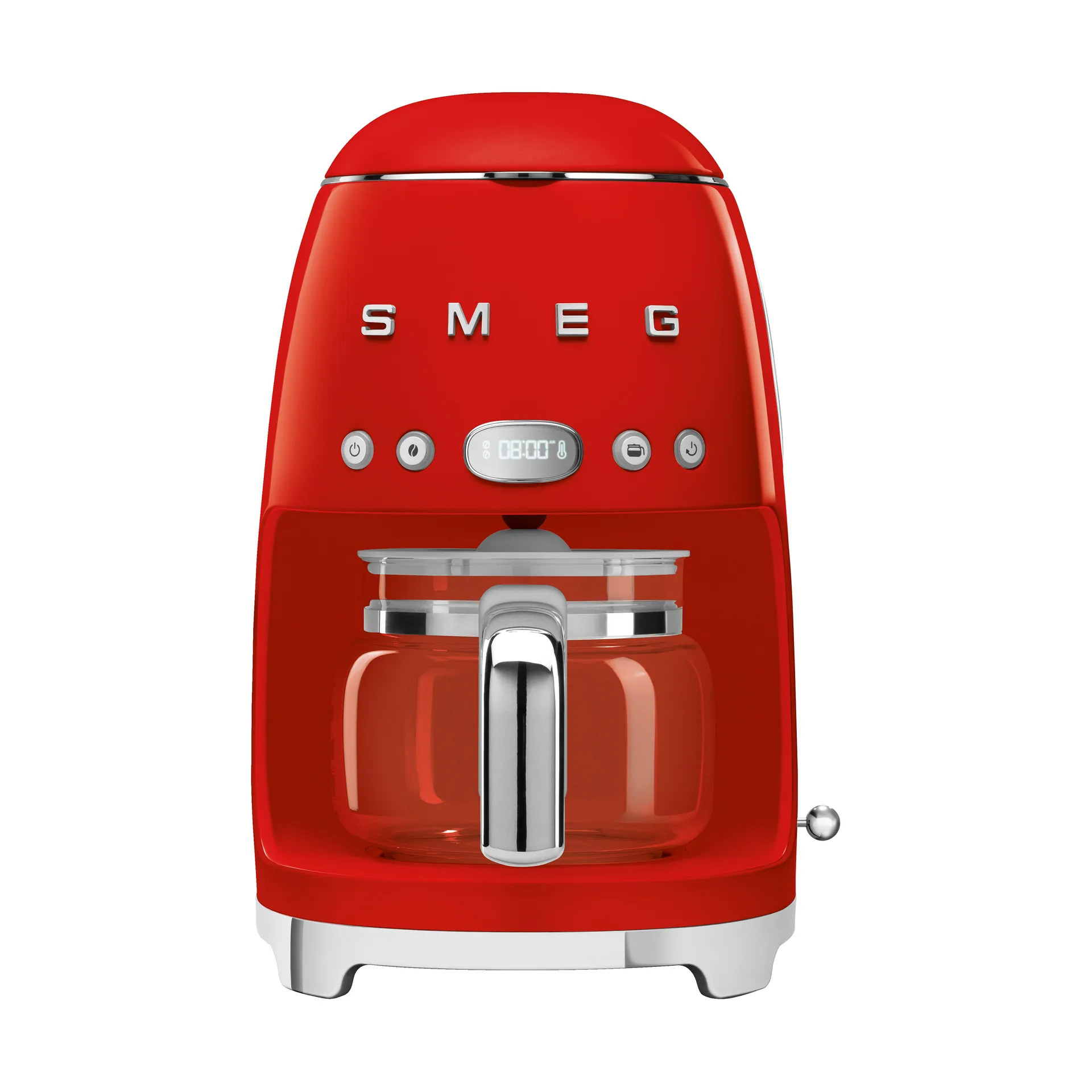 Smeg 50's Style DCF02RDEU Kaffemaskine 1.25liter Rød