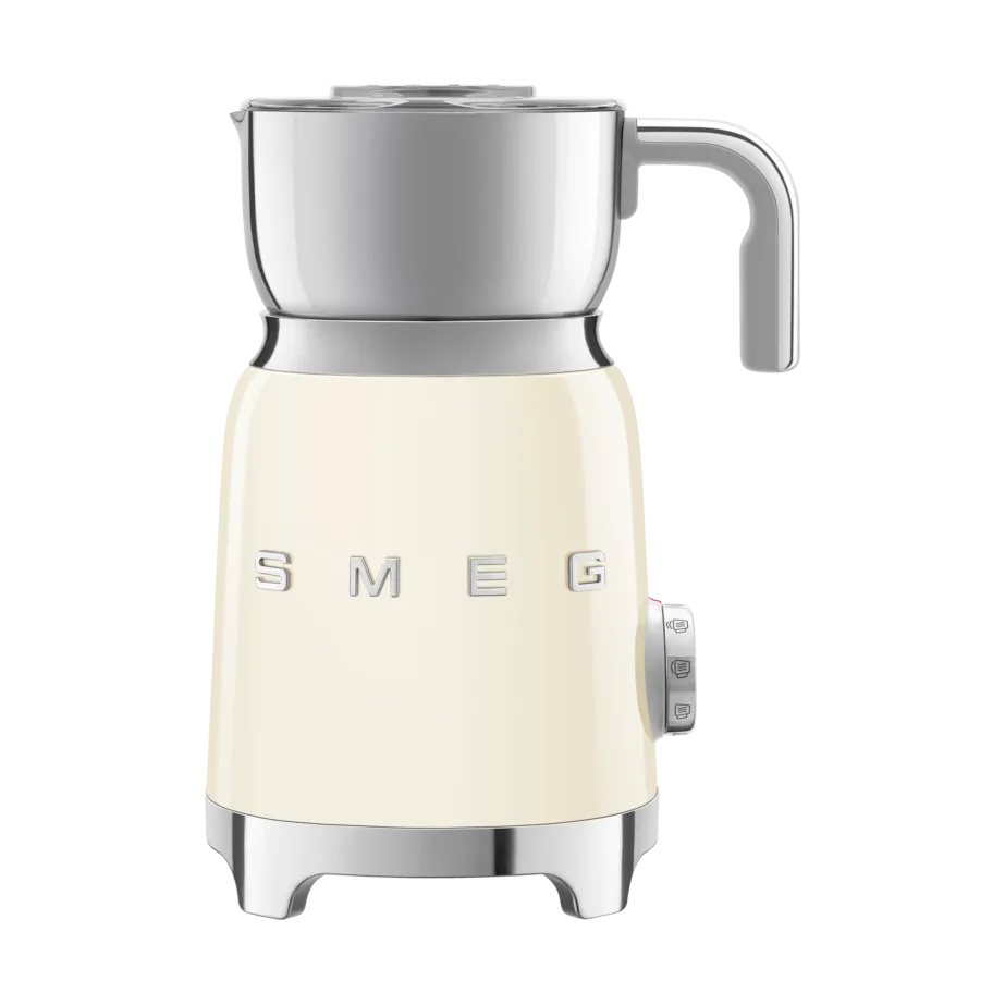 Smeg Smeg 50's Style mj&ouml;lkskummare 60 cl Cr&eacute;me vit