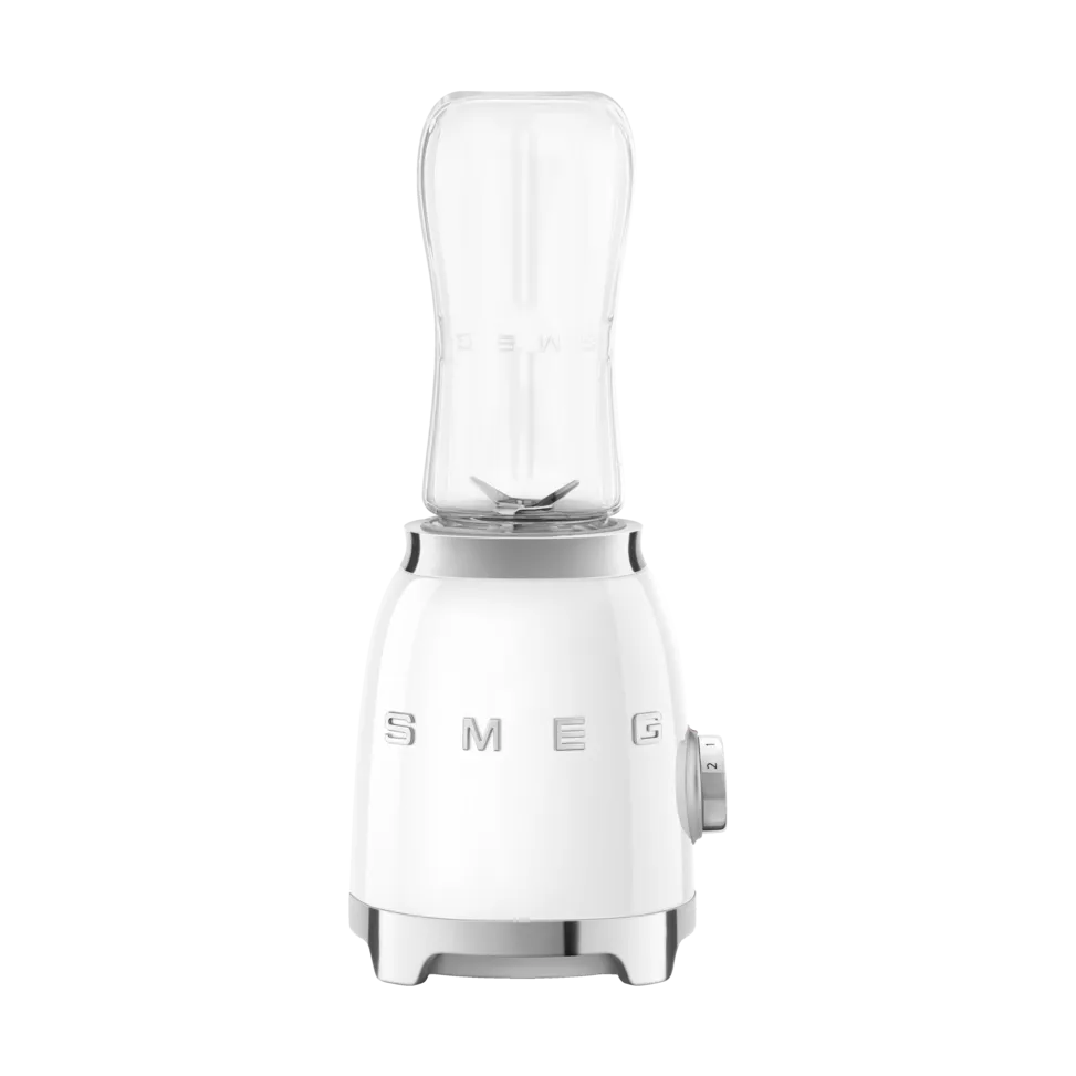 Smeg 50''s Style Blendere PBF01WHEU Hvid, Bordplade blender, 0,6 L, 1 m, 300 W, Hvid