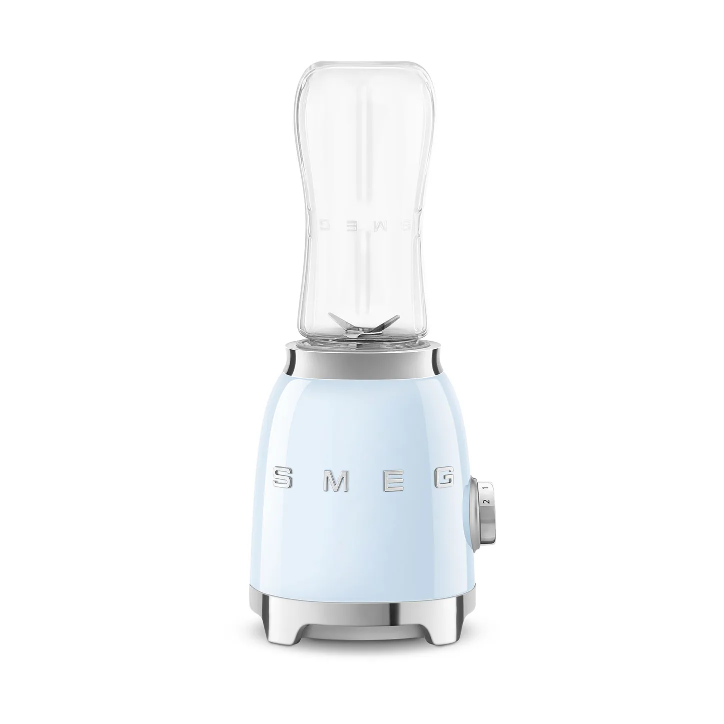 Smeg PBF01PBEU 50's Style Blender - 600ml, 300W, 2 Hastigheder - Pastelblå