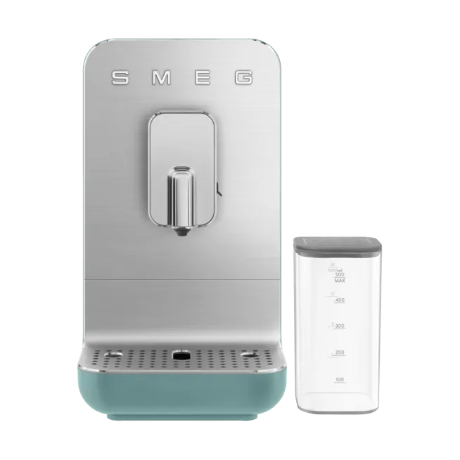 Smeg Smeg espressomaskin med beh&aring;llare automatisk Emerald