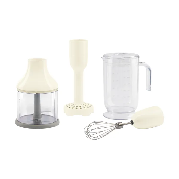 Smeg mixerset med 4 tillbehör, Créme