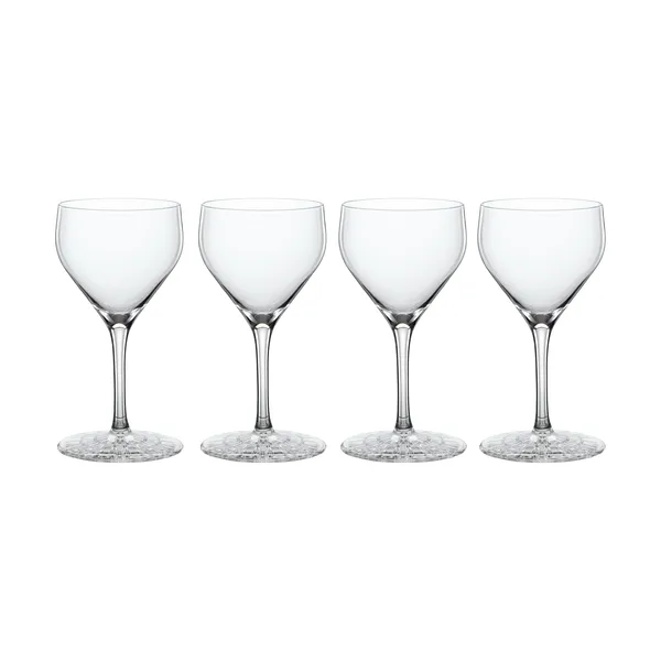 Perfect serve cocktailglas 15 cl 4-pack, Klar