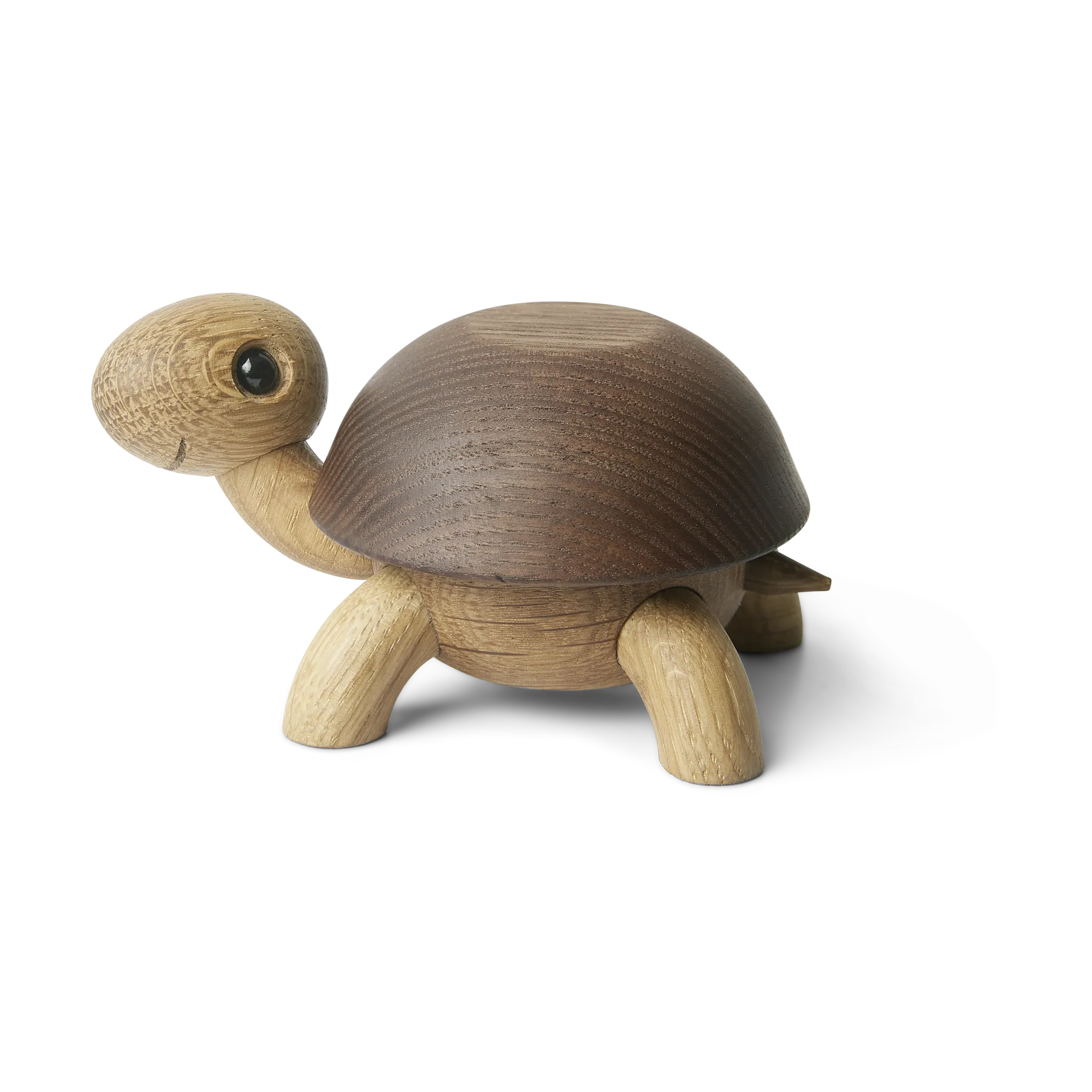 Spring Copenhagen Décoration tortue Speedy 4 cm Chêne-cendre