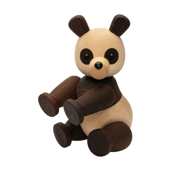 Lotus panda dekoration 25 cm, Lönn