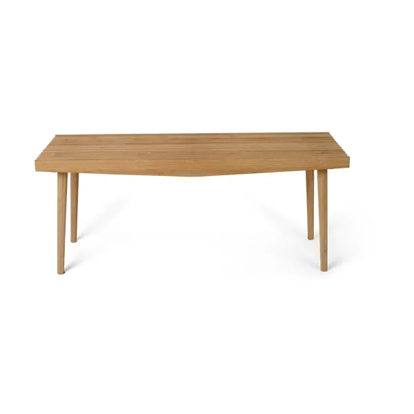 Uno Ora bänk 102x42x35 cm, Teak