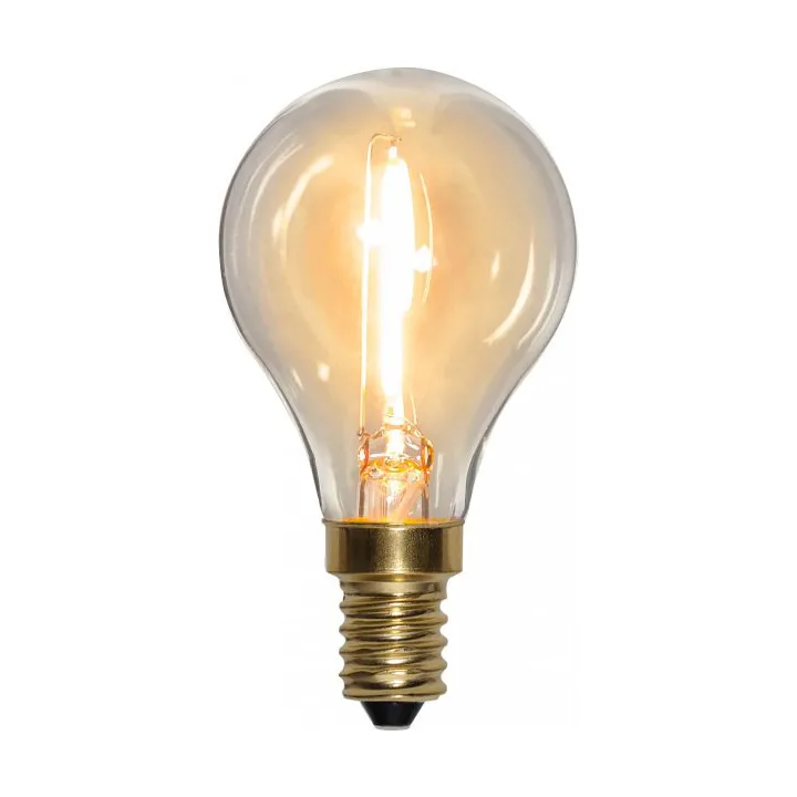 Star Trading Ampoule E14 LED Globe 0,8 W Transparent