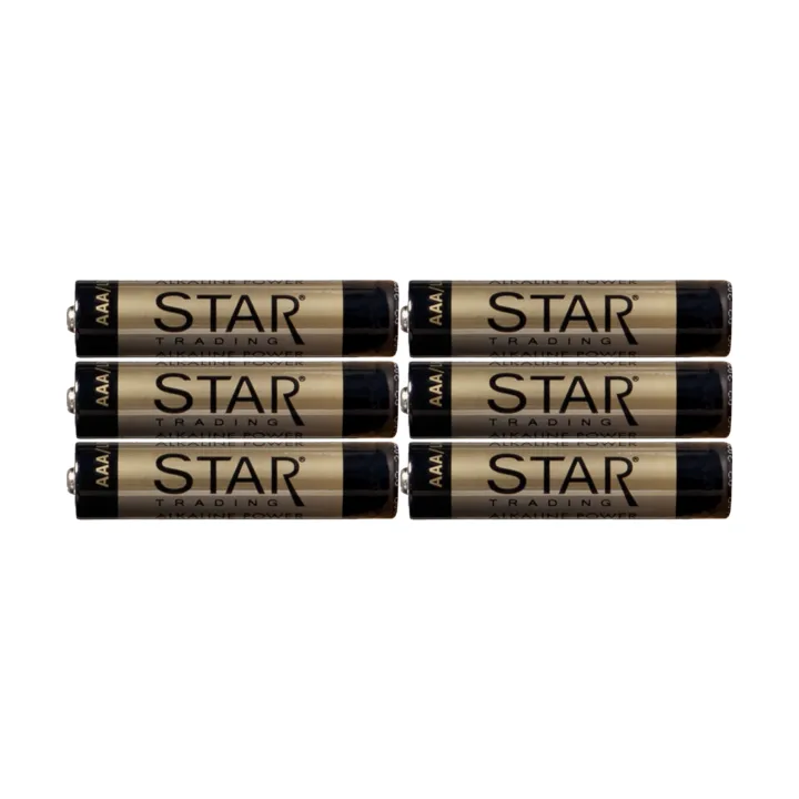Star Trading Batterie Star Trading, lot de 6 AAA