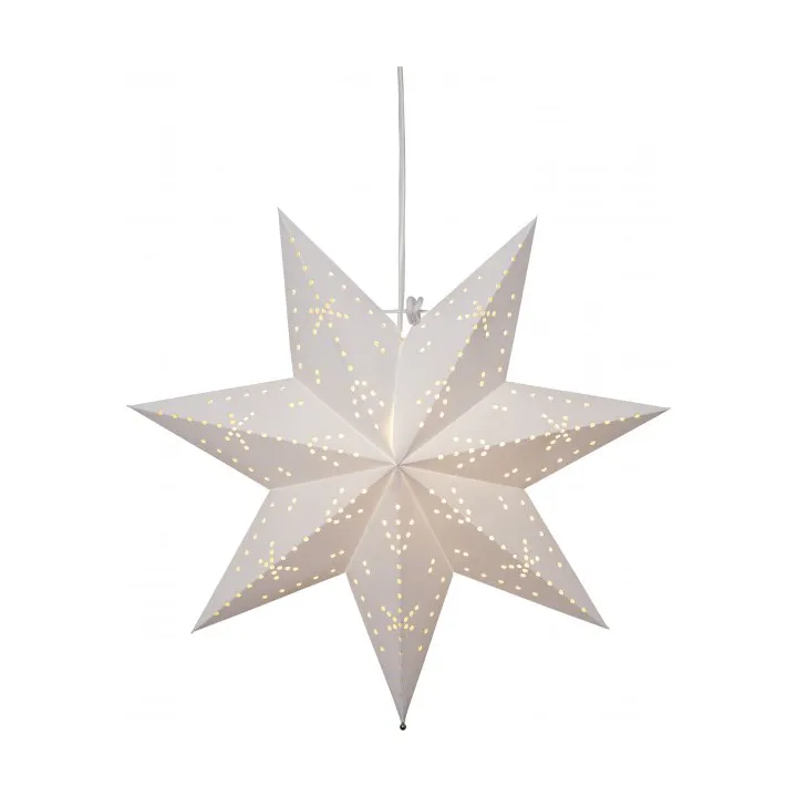 Star Trading Étoile en papier Classic Blanc