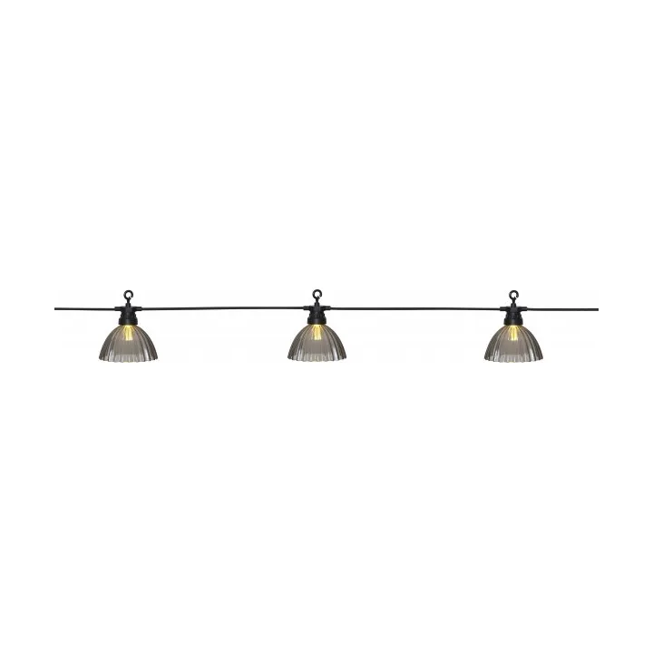 Star Trading Guirlande lumineuse Circus Shade 4,95 m Gris
