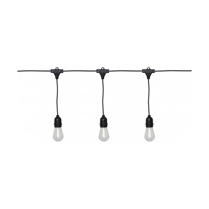 Star Trading Guirlande lumineuse String Light 3,6 m Noir