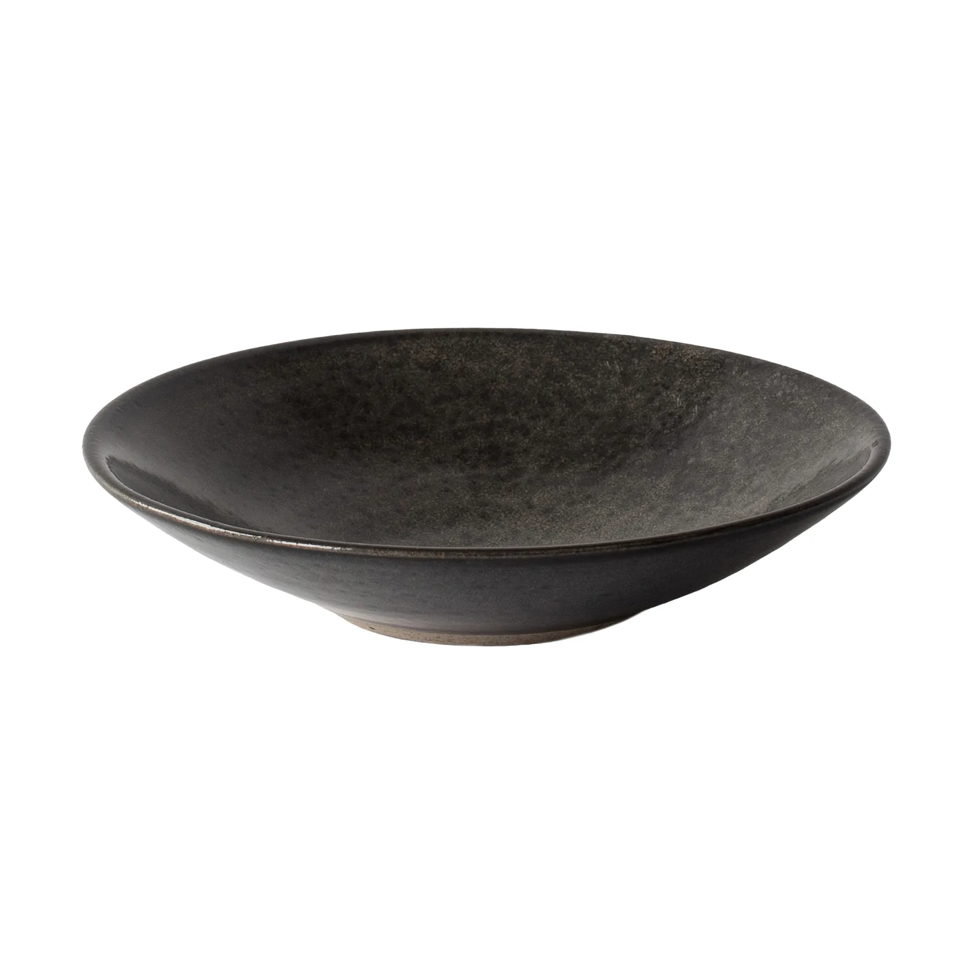 Tell Me More Fenix pastatallerken Ø23 cm Brun-sort