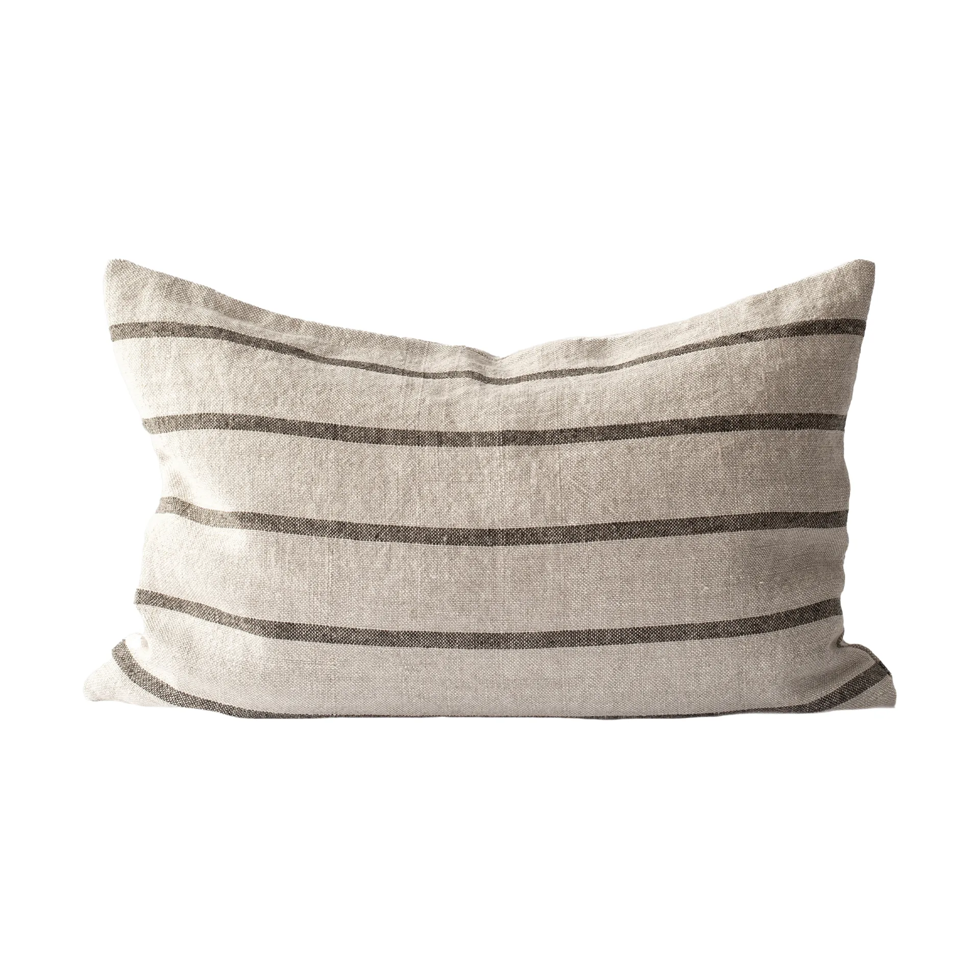 Tell Me More Housse de coussin Melvin cm Taupe à rayures