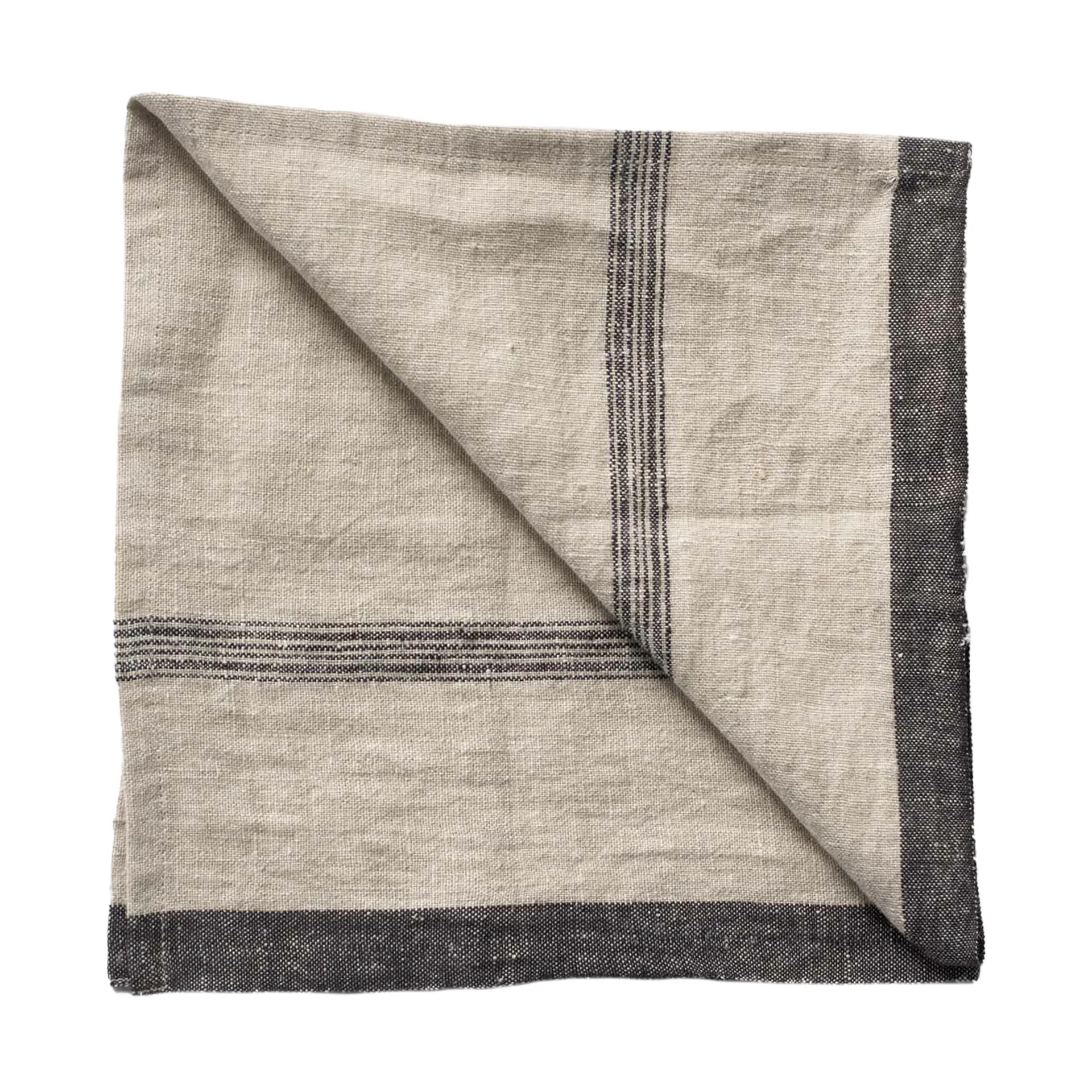 Tell Me More Thea serviet 50x50 cm Denim Stripe