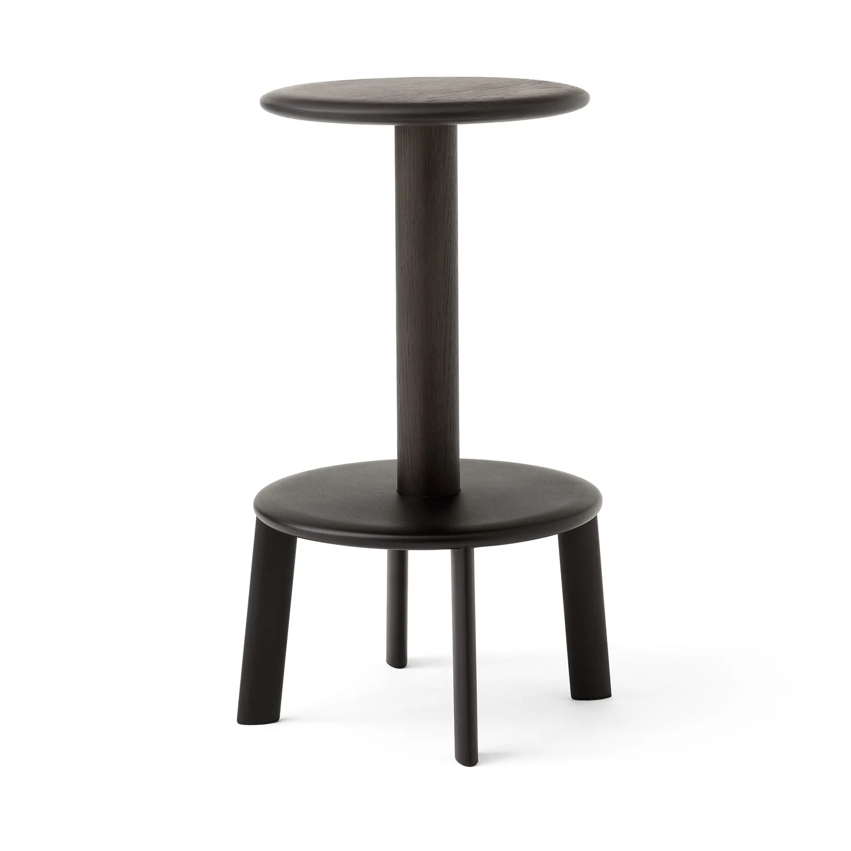 &Tradition Tabouret de bar Massif AV39 Dark stained oak-warm
