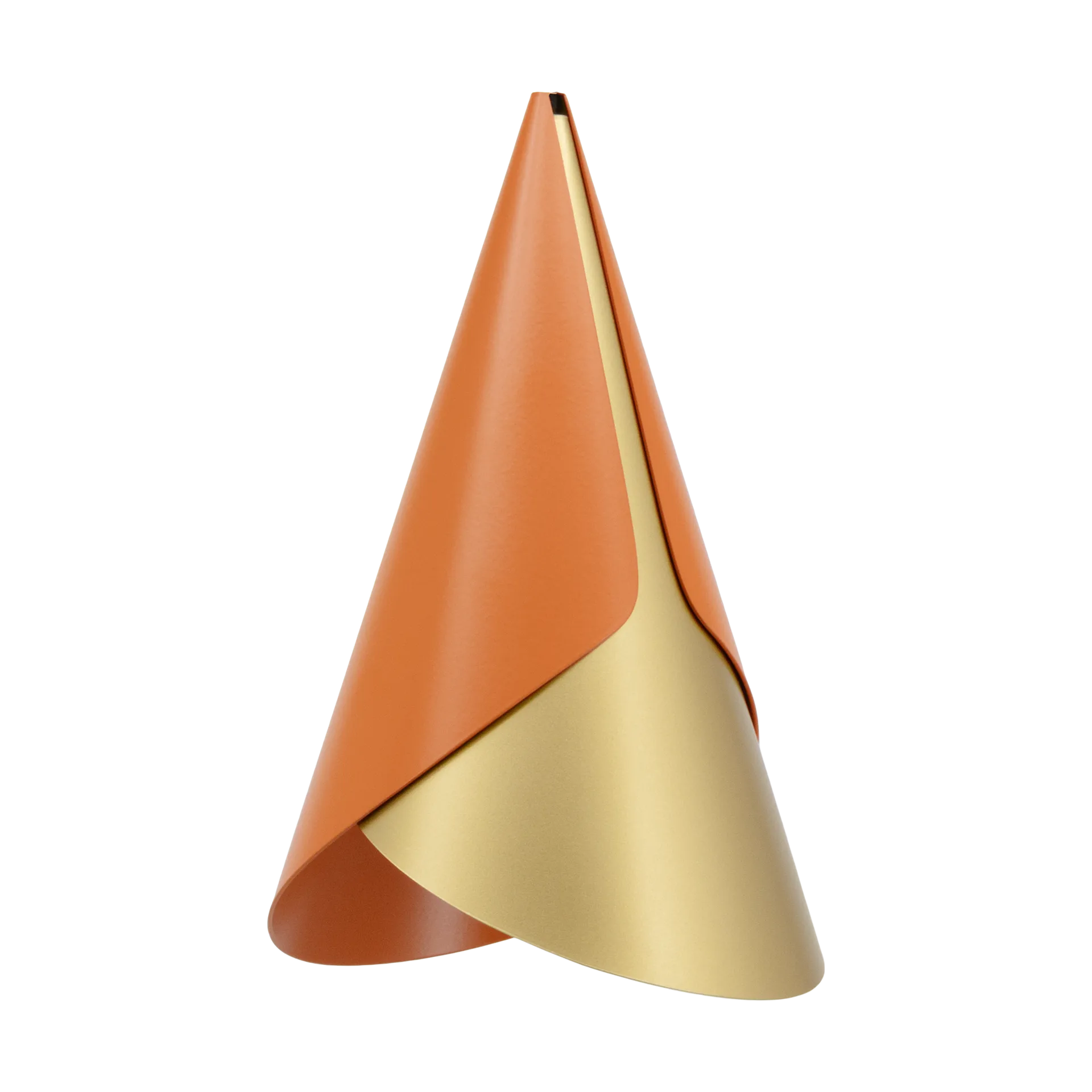 Umage Abat-jour Cornet Nuance orange-brass