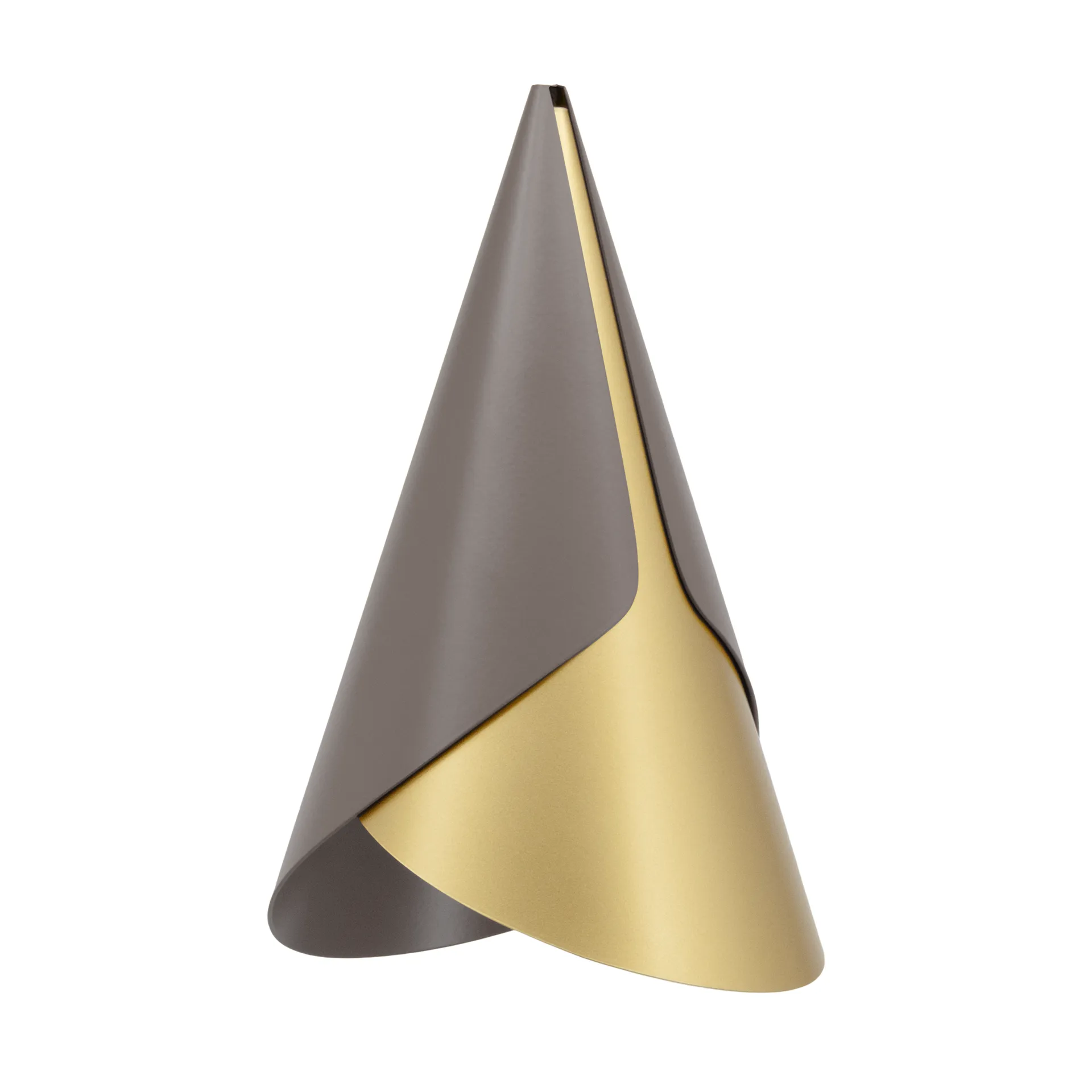 Umage Abat-jour Cornet Umbre-brass