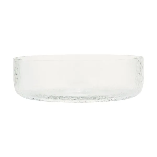 Crinkle bowl Ø30 cm, Klar