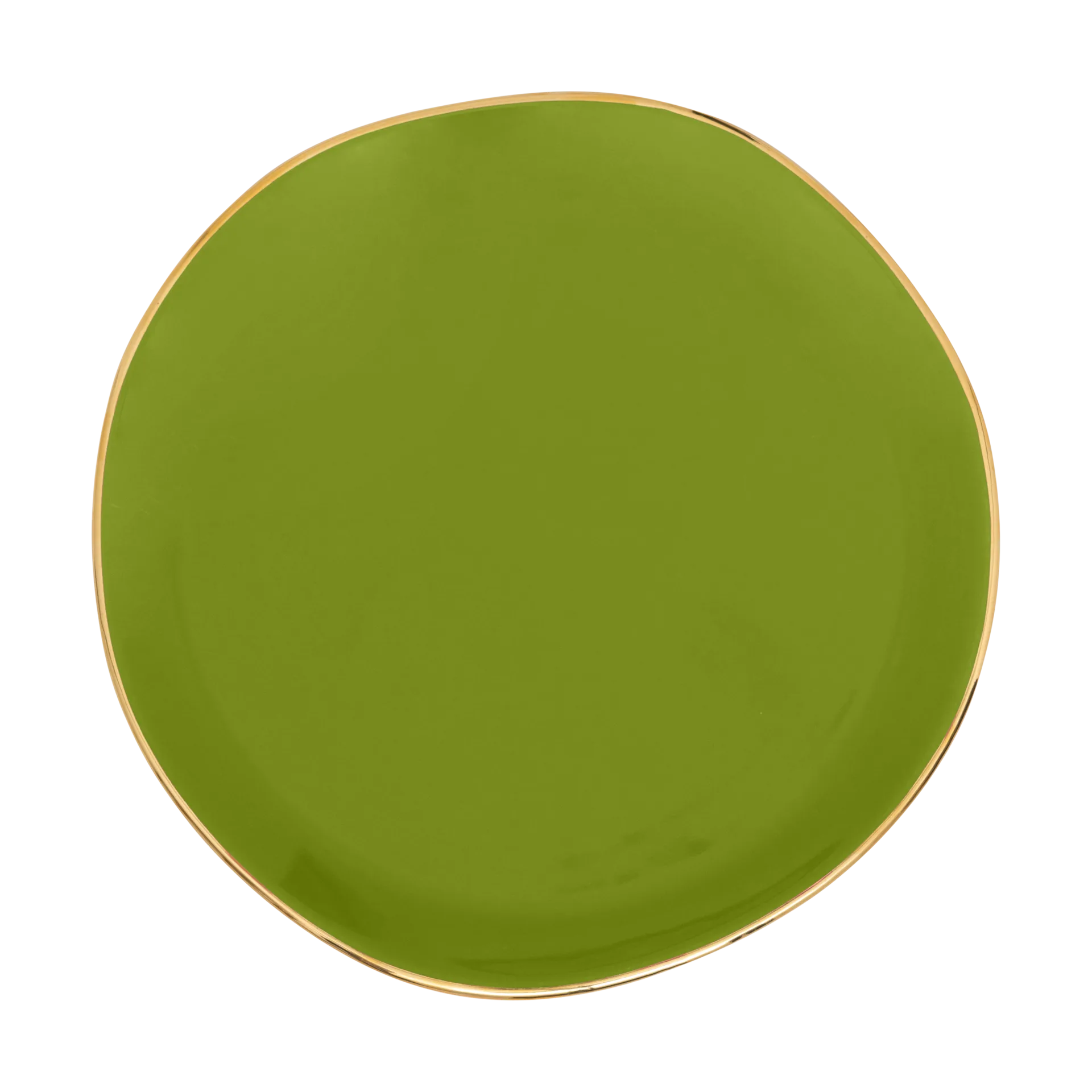 URBAN NATURE CULTURE Good Morning tallerken 17 cm hvid Evergreen sprig