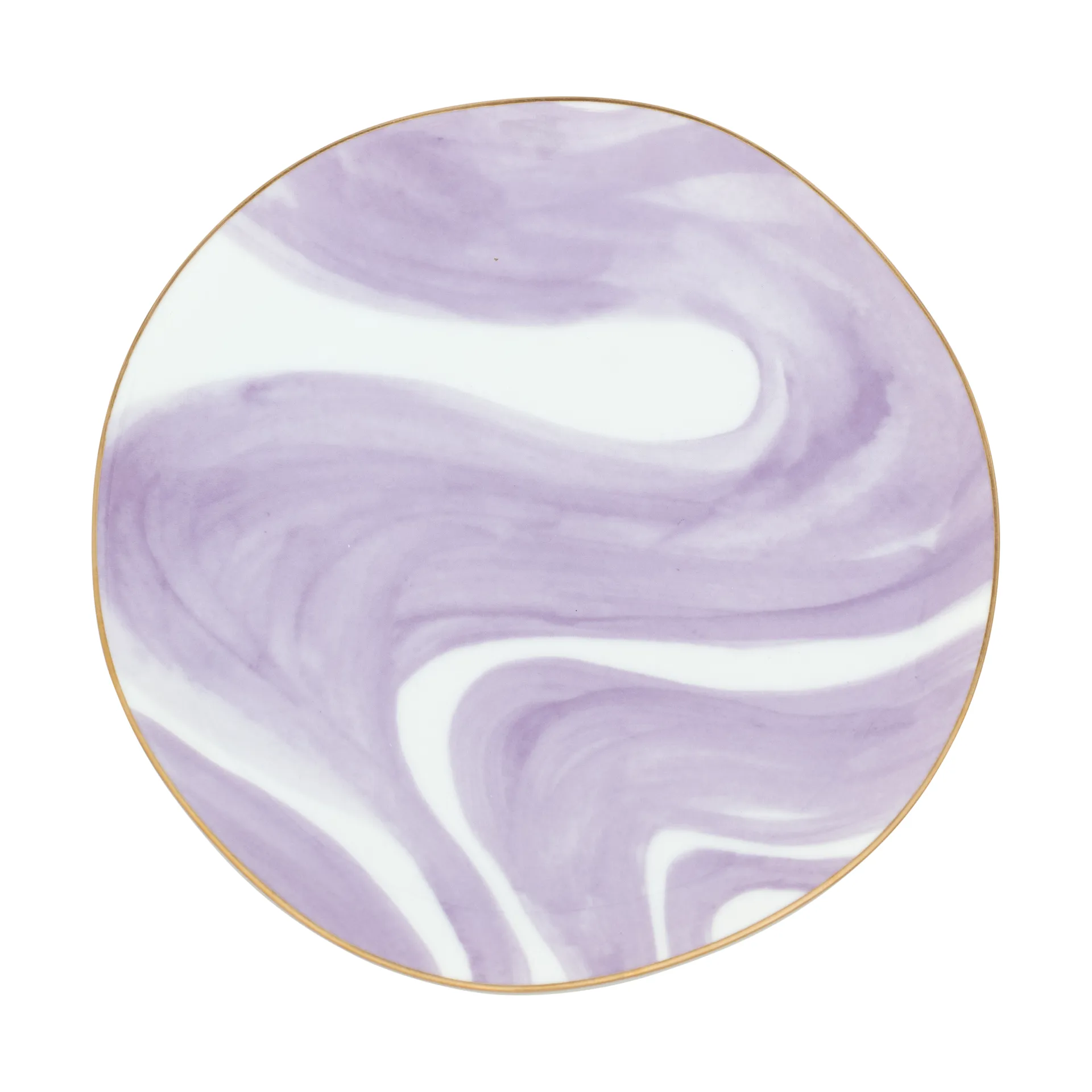 URBAN NATURE CULTURE Good Morning tallerken 17 cm hvid Valuri violet