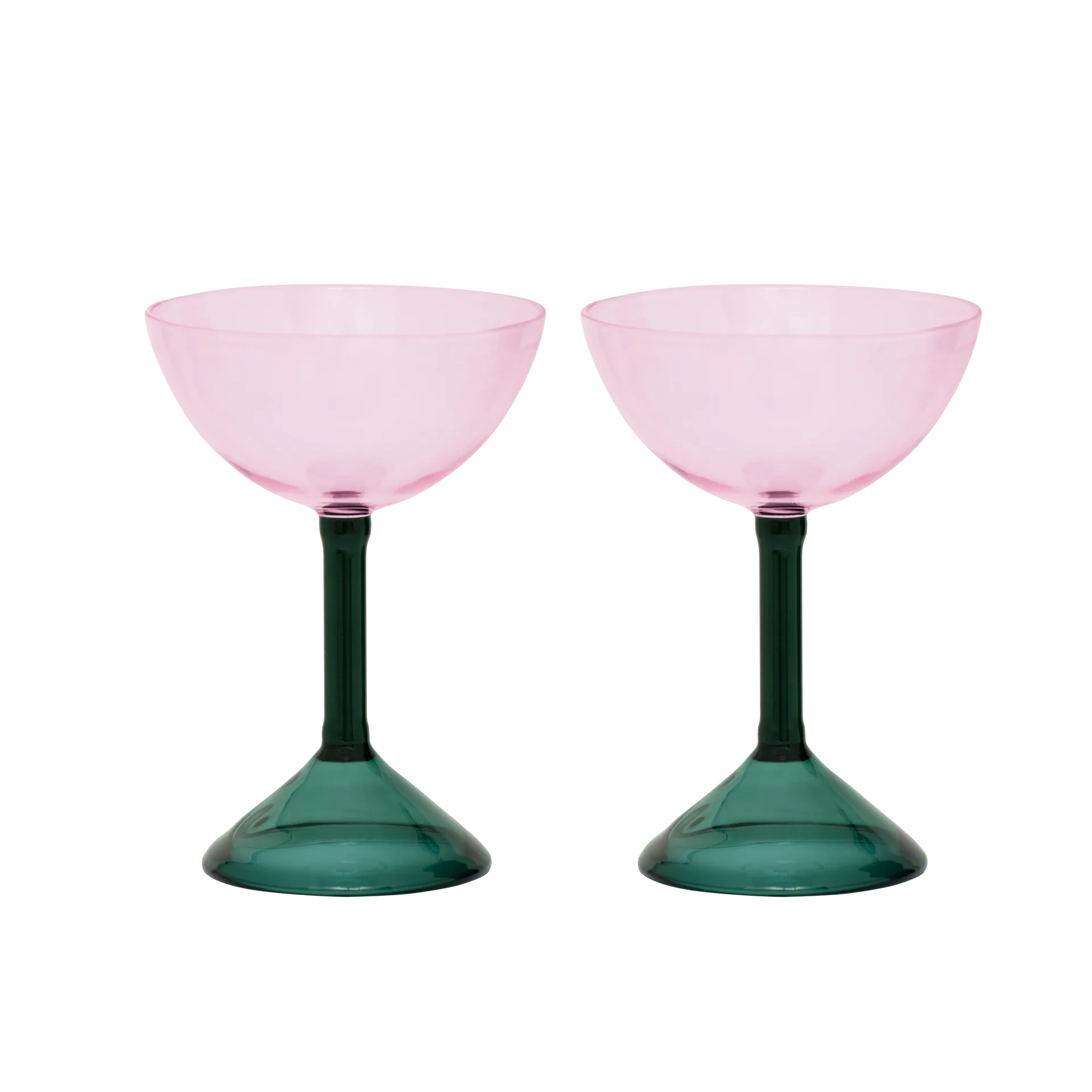 URBAN NATURE CULTURE Urban Nature Culture gavesæt coupeglas 2-pak Pink