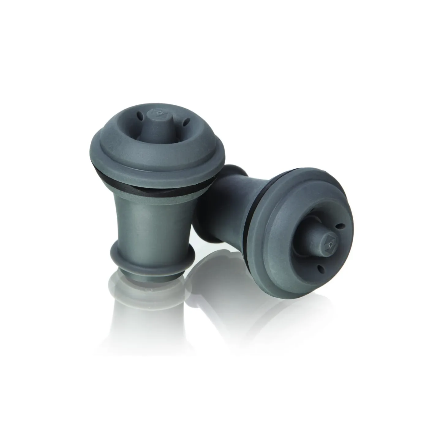 Vacuvin Bouchon de vin Vacuvin, lot de 2 Gris