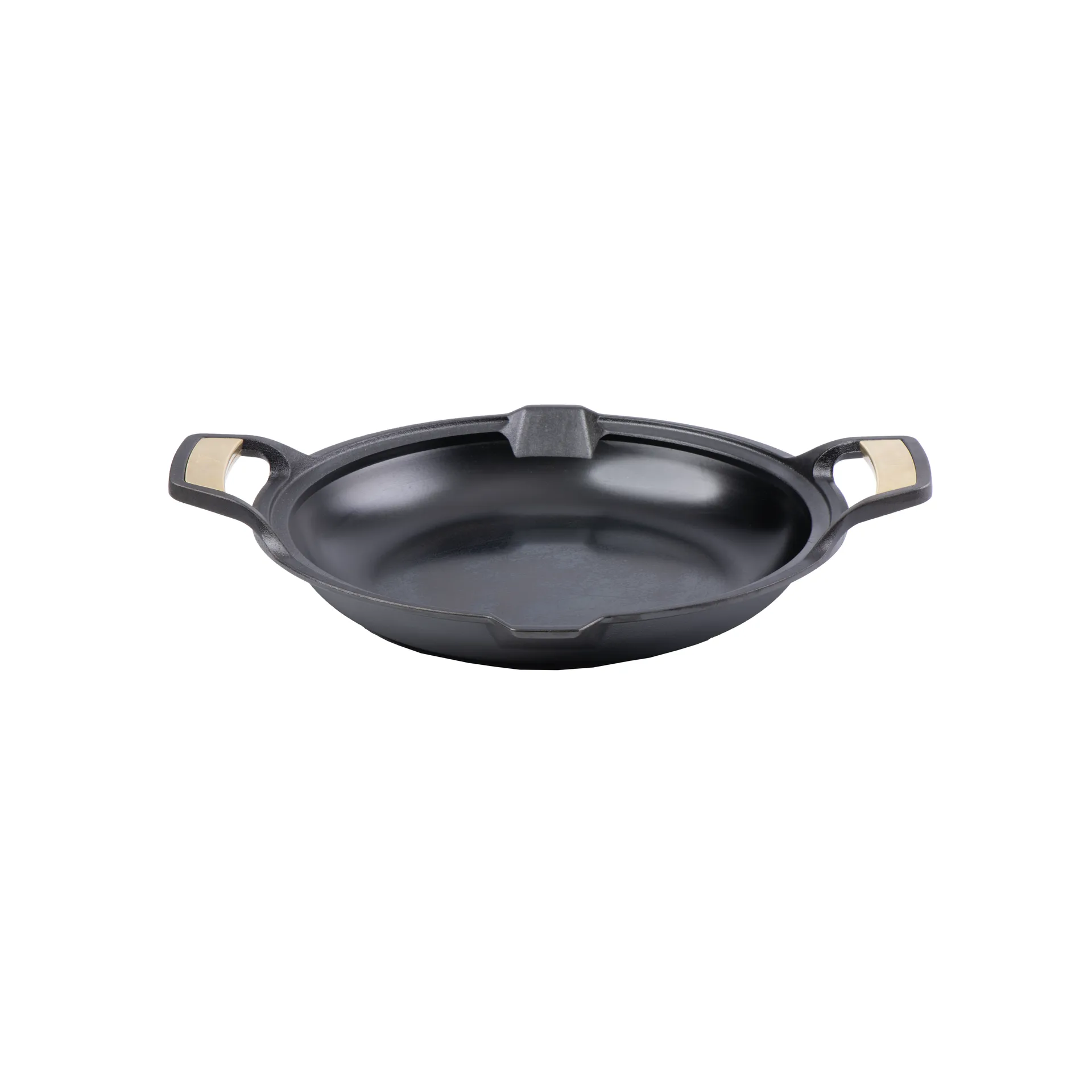 Victoria Signatur paellapande poleret støbejern 33 cm Sort