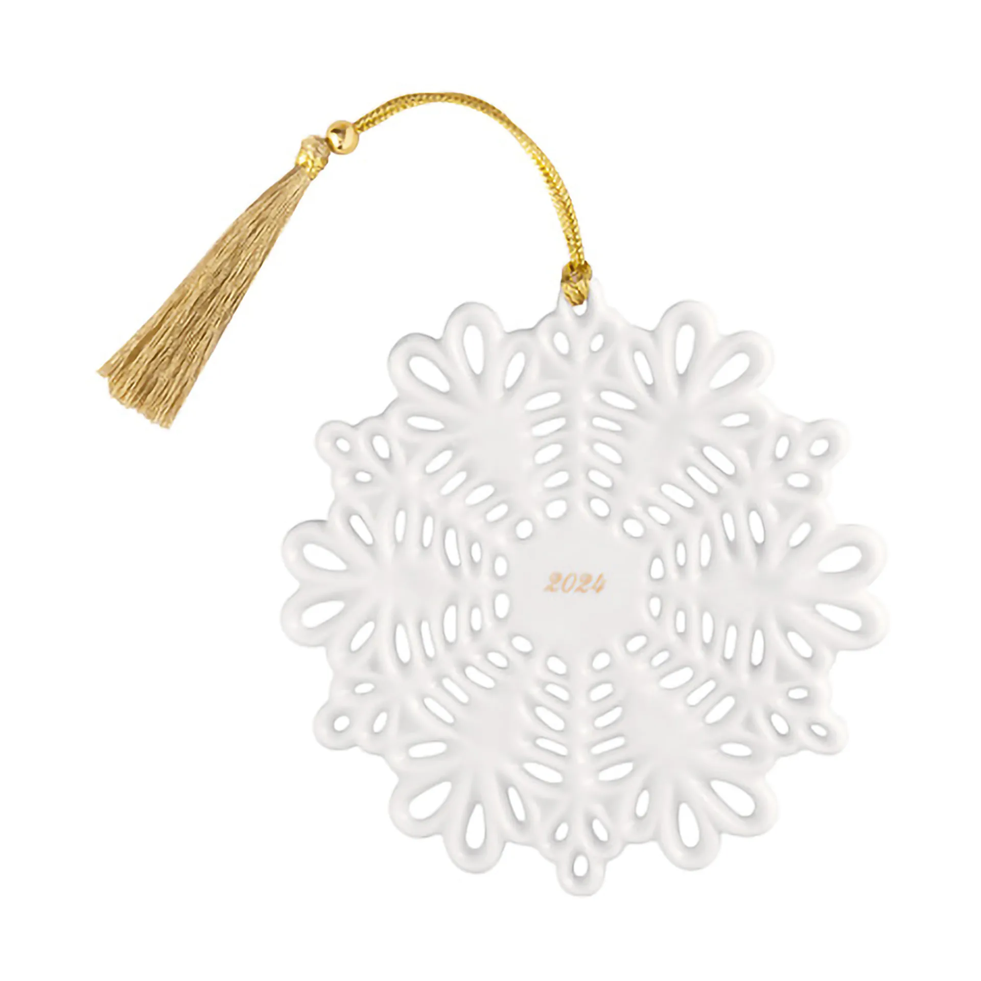 Villeroy & Boch Suspension en flocon de neige Christmas Classics Blanc