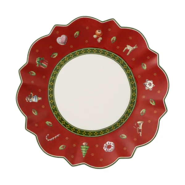 Toy´s Delight Bread & Butter assiett Ø18 cm, Vit