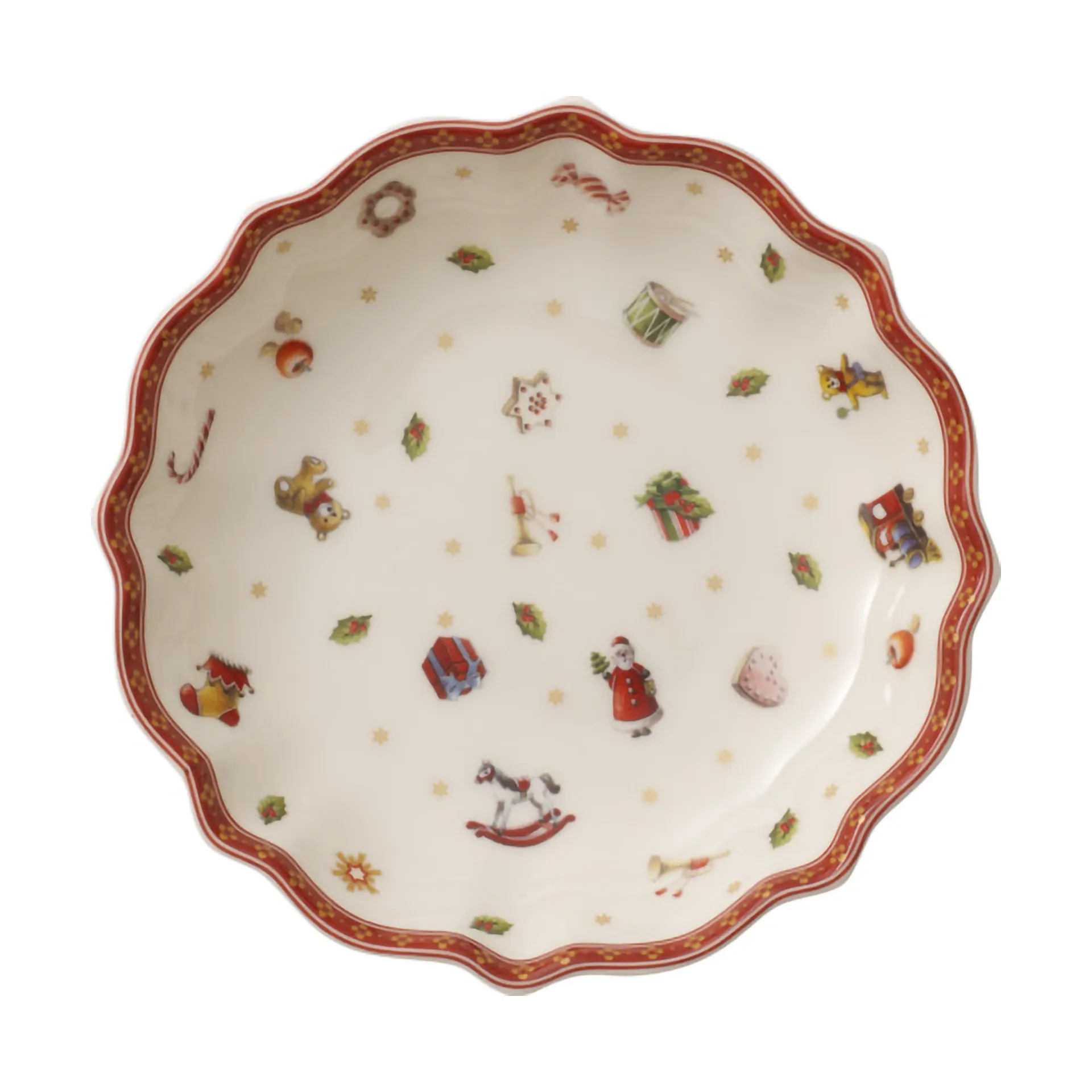 Villeroy & Boch Toy's Delight skål S Ø16,5 cm Hvid-rød