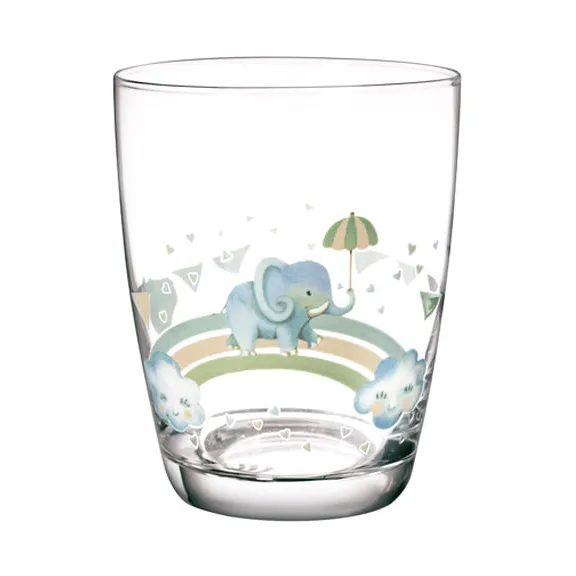 Walk like an Elephant dricksglas barn 15 cl 2-pack, Multi