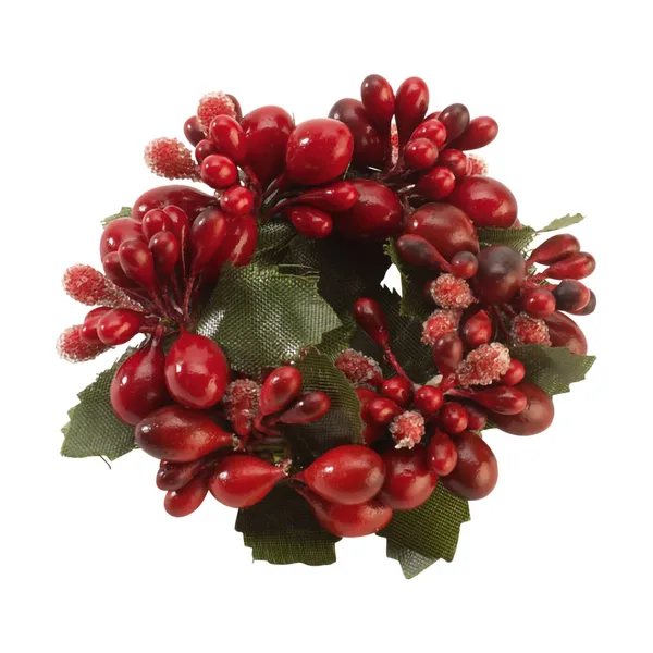 Winter Collage Accessories servettring, Red berries