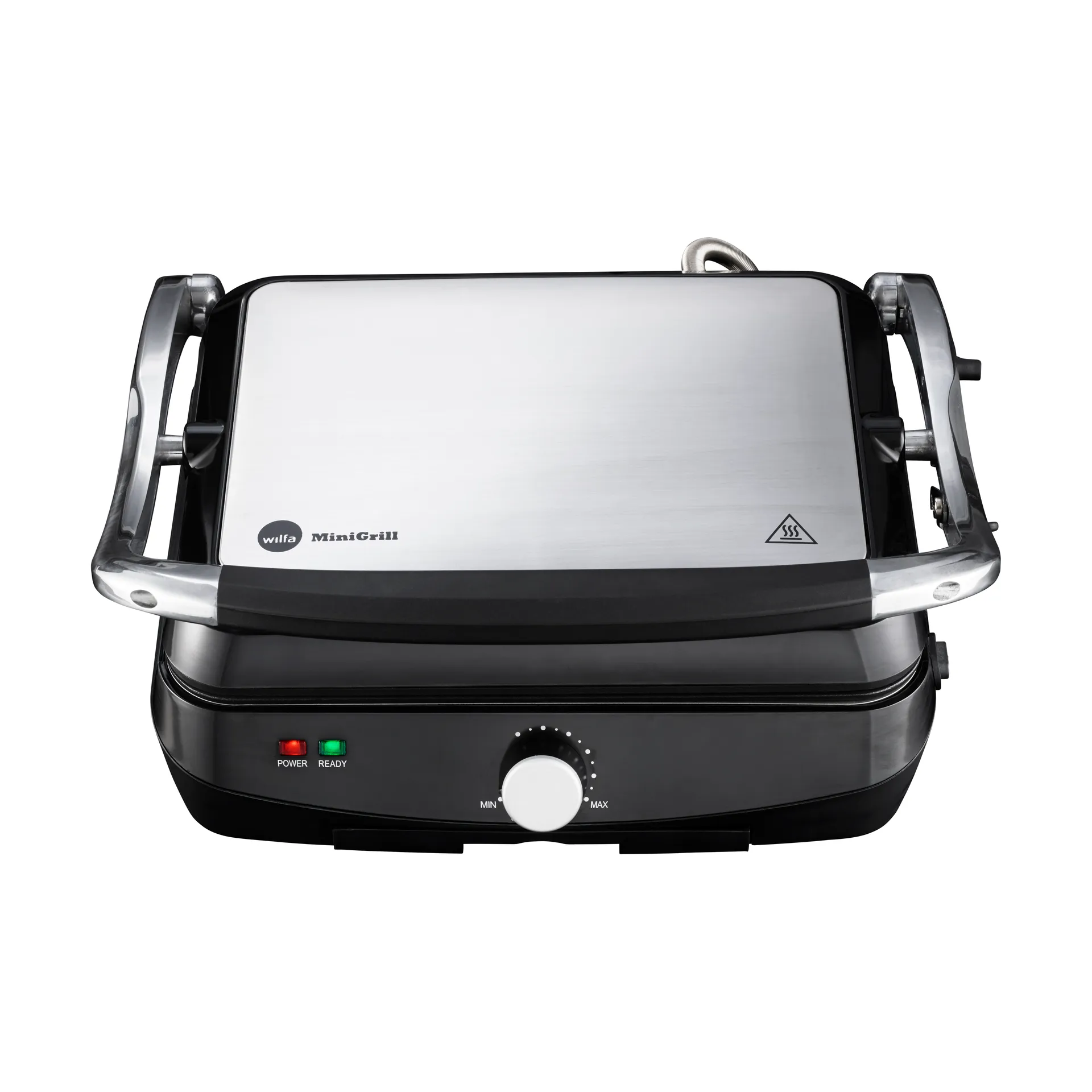 Wilfa CG-2000B minigrill med justerbar termostat Sølv