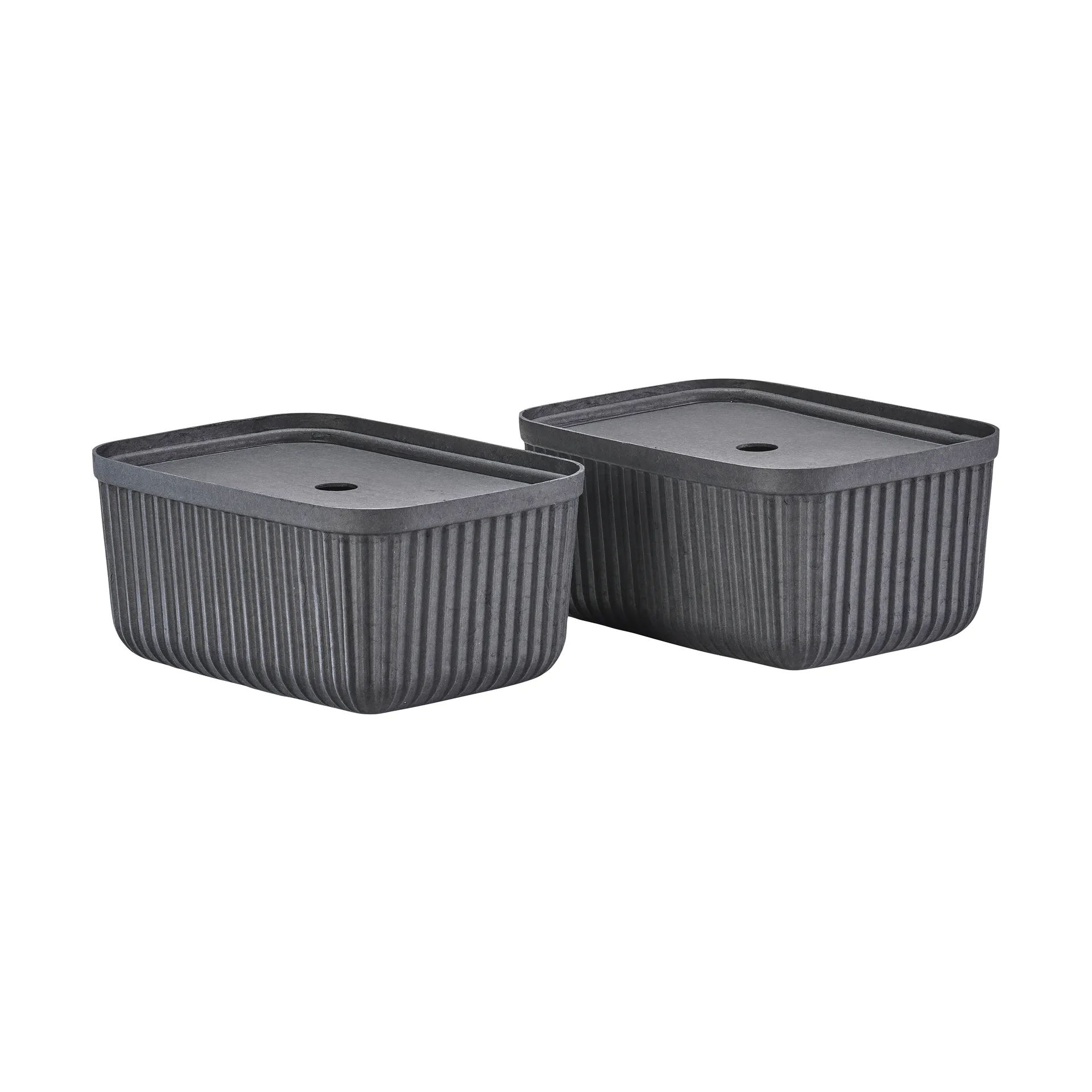 Zone Denmark Boîte de rangement Pulp cm, lot de 2 Black — vue 3