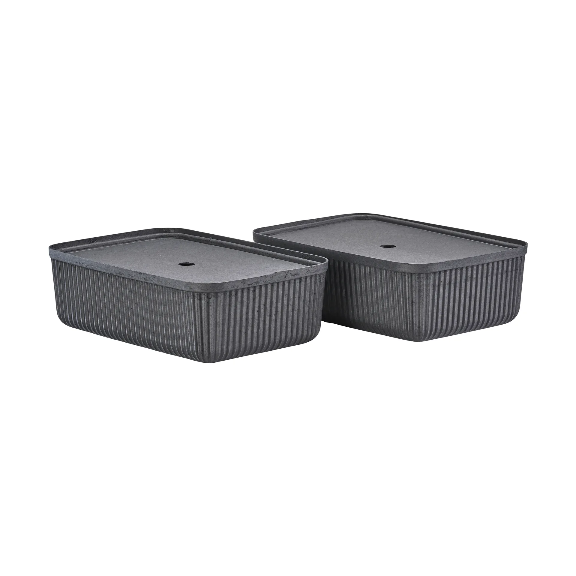Zone Denmark Boîte de rangement Pulp cm, lot de 2 Black — vue 4