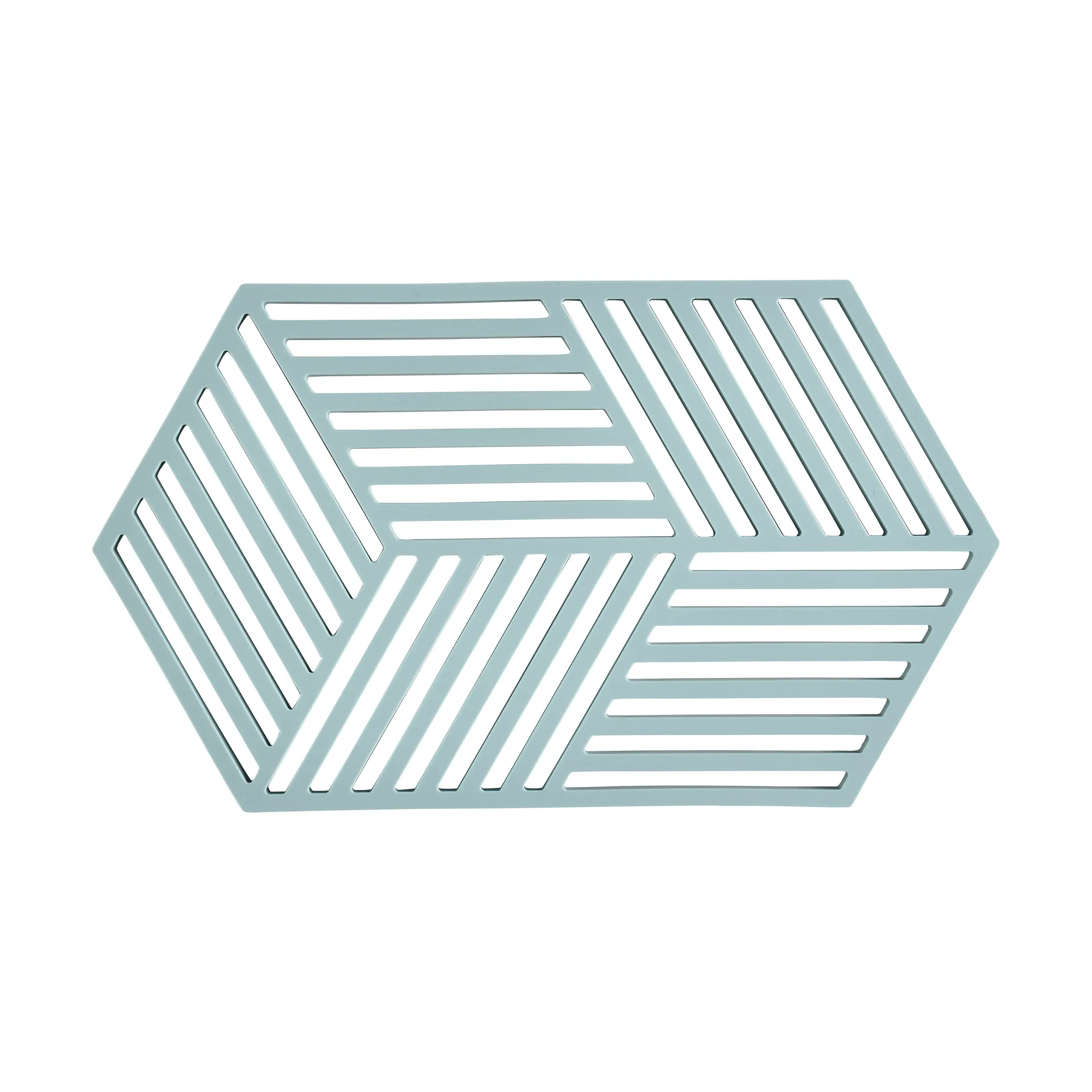 ZONE Denmark - Bordskåner Hexagon Fog blue L24