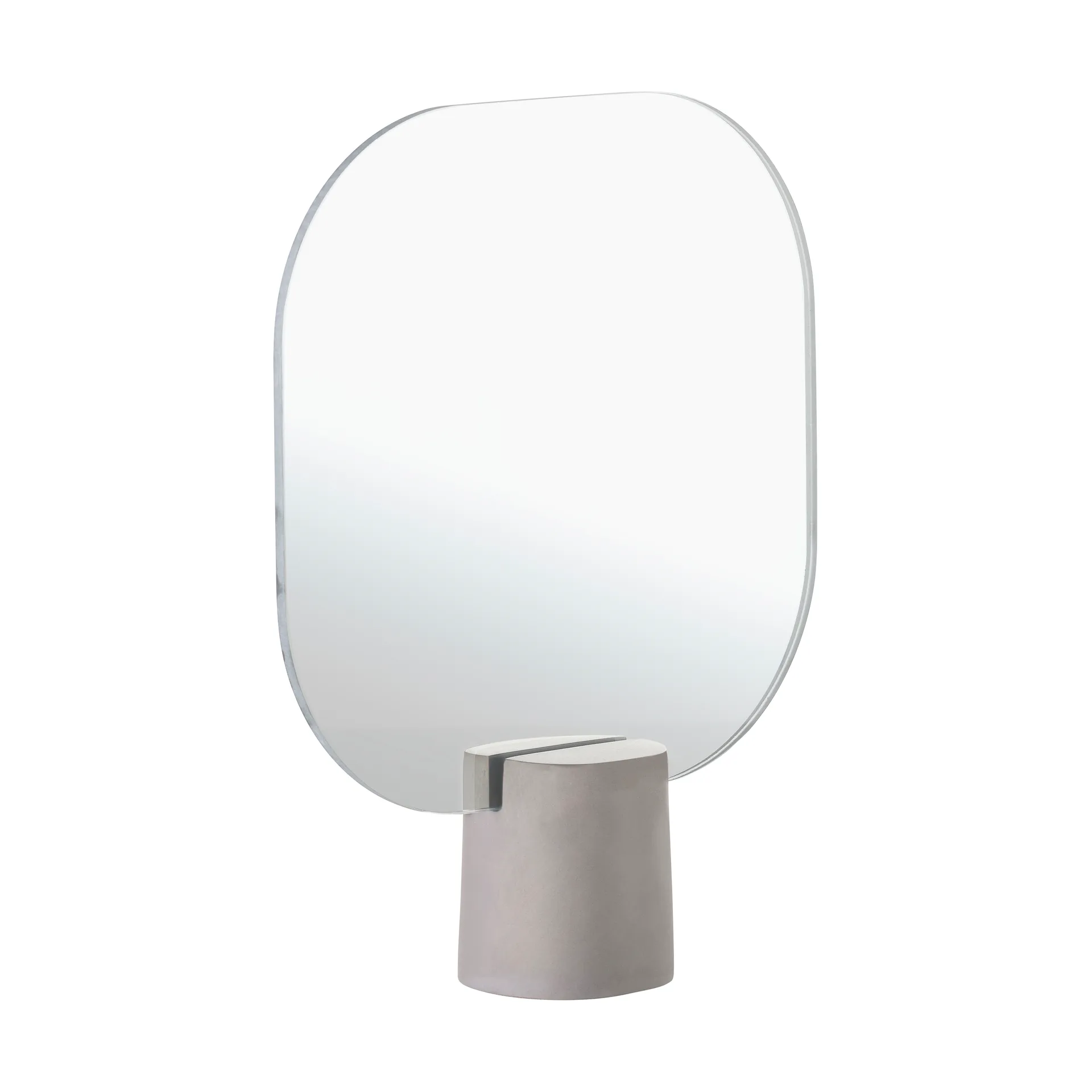 Zone Denmark Miroir de table Time 26,5 cm Concrete