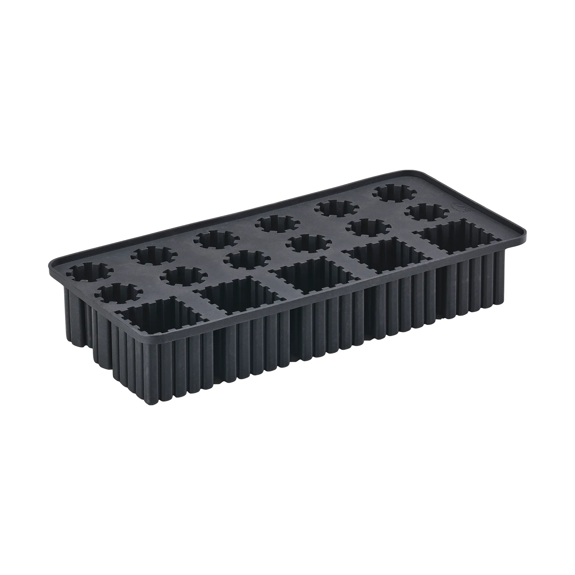 ZONE Denmark - Singles Isterningbakke 22 x 11,2 x 3,9 cm Sort