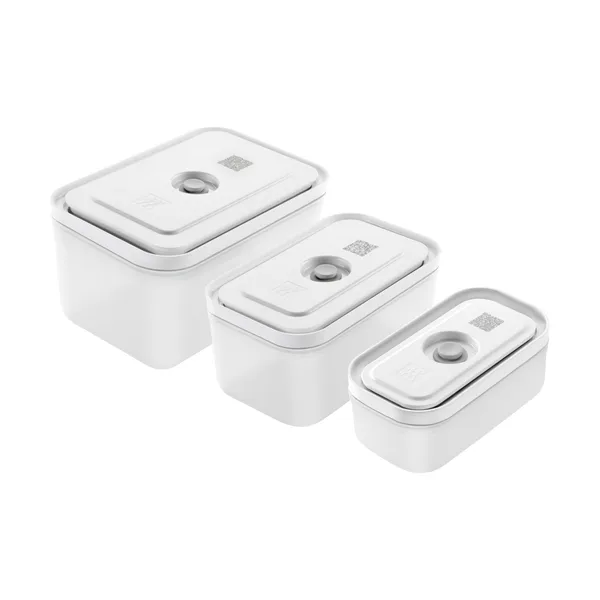 Zwilling vakuumlådor set i plast, 3 lådor