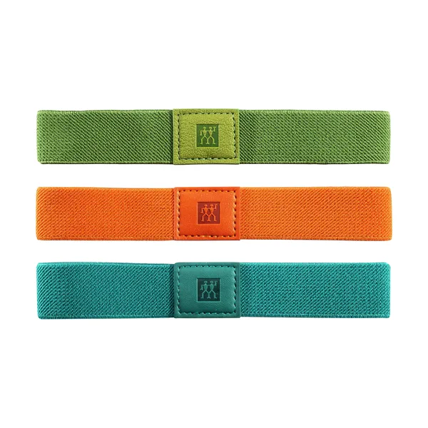 Zwilling vakuumtillbehör elastiska band set, Blå-grön